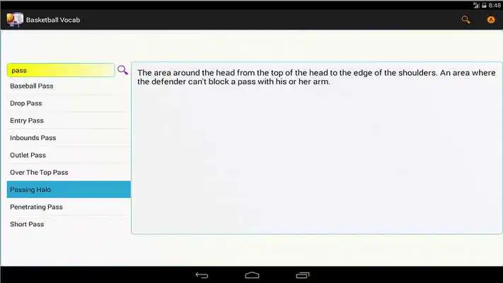 Play Basketball Vocab