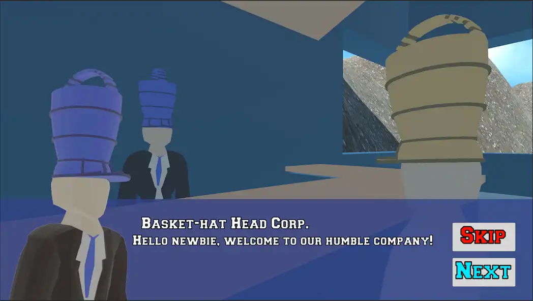 Play Basket-Hat Man as an online game Basket-Hat Man with UptoPlay