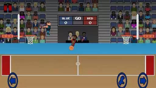 Play BASKETRIVALS as an online game BASKETRIVALS with UptoPlay