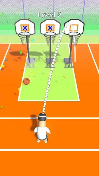 Play Bas Ket Toe as an online game Bas Ket Toe with UptoPlay