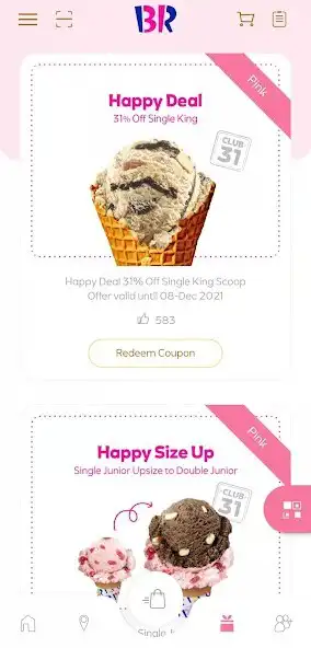 Play Baskin-Robbins Malaysia as an online game Baskin-Robbins Malaysia with UptoPlay