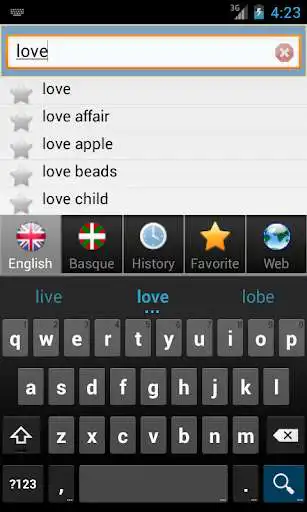 Play Basque best dict - hiztegi as an online game Basque best dict - hiztegi with UptoPlay