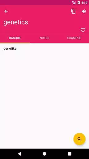 Play Basque English Dictionary