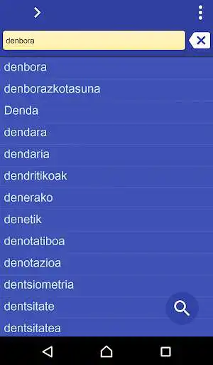 Play Basque French dictionary  and enjoy Basque French dictionary with UptoPlay