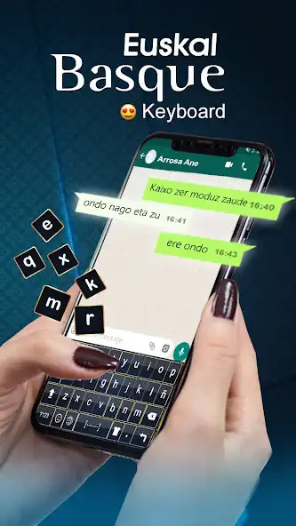 Play Basque Keyboard - Basque English Keyboard  and enjoy Basque Keyboard - Basque English Keyboard with UptoPlay