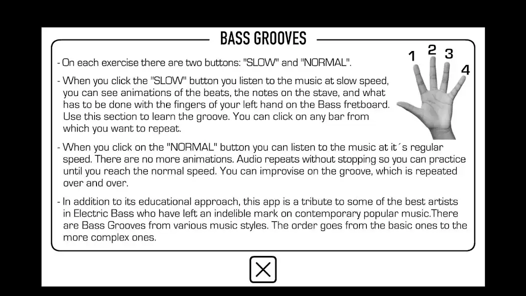 Play Bass Grooves as an online game Bass Grooves with UptoPlay