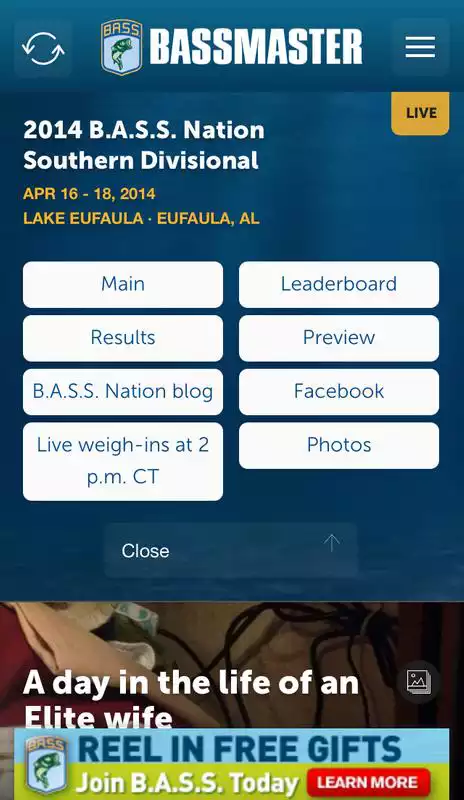 Play Bassmaster News Play Bassmaster News