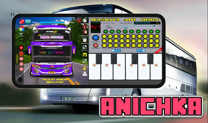Play Basuri Piano Telolet Simulator  and enjoy Basuri Piano Telolet Simulator with UptoPlay
