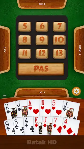 Play Batak HD Pro as an online game Batak HD Pro with UptoPlay