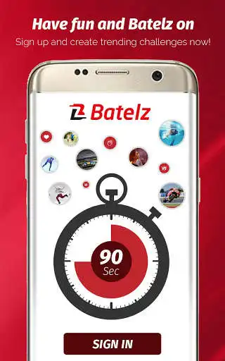 Play APK Batelz: Social Video Challenge  and enjoy Batelz: Social Video Challenge with UptoPlay com.batelz.batelzapp