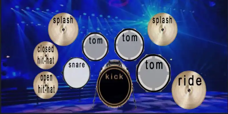 Play Bateria drum as an online game Bateria drum with UptoPlay
