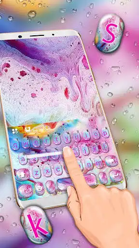 Play Bath Bubbles Keyboard Theme as an online game Bath Bubbles Keyboard Theme with UptoPlay