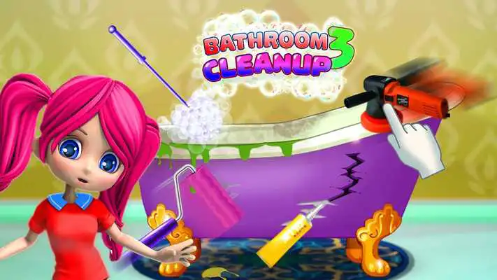 Play Bathroom Clean up 3