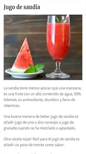 Play Batidos y jugos saludables  and enjoy Batidos y jugos saludables with UptoPlay
