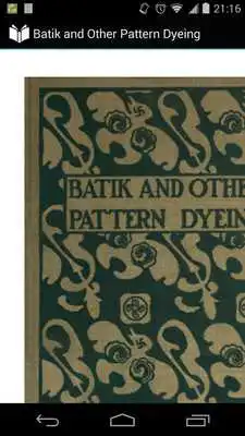 Play Batik and Other Pattern Dyeing