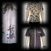 Free play online Batik Shirt Men Short Sleeve APK