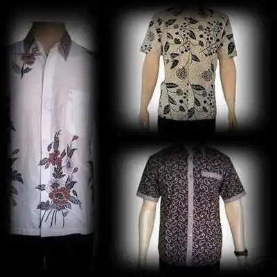 Play Batik Shirt Men Short Sleeve