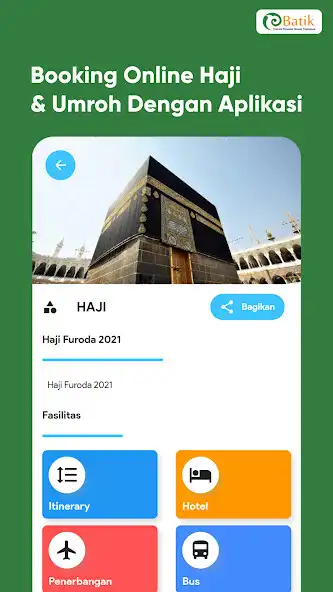 Play Batik Travel : Aplikasi Jamaah Umroh dan Haji as an online game Batik Travel : Aplikasi Jamaah Umroh dan Haji with UptoPlay