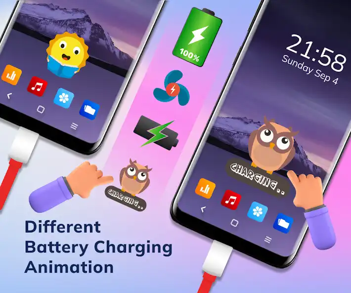 Play Battery Charge Animated Screen  and enjoy Battery Charge Animated Screen with UptoPlay