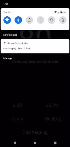 Play Battery Charge Notifier as an online game Battery Charge Notifier with UptoPlay