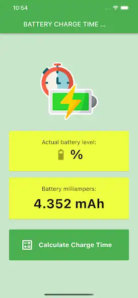 Play Battery Charge Time Calculator  and enjoy Battery Charge Time Calculator with UptoPlay