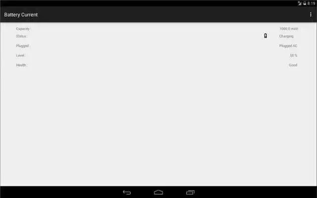 Play Battery Charging Current