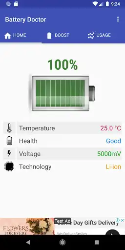 Play Battery Doctor - Battery Saver & Phone Boost  and enjoy Battery Doctor - Battery Saver & Phone Boost with UptoPlay