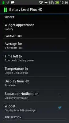Play Battery Level Plus HD Lite