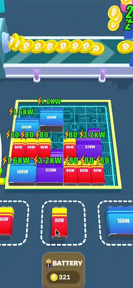 Play Battery Merge as an online game Battery Merge with UptoPlay