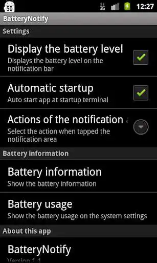 Play APK Battery Notify  and enjoy Battery Notify with UptoPlay com.battery.jeet.batterynotify