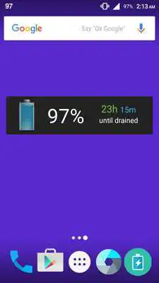 Play Battery Percentage Indicator