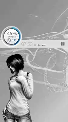 Play BatteryProgBar light UCCW Skin