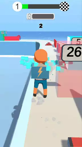 Battery Rush 3D online game with UptoPlay
