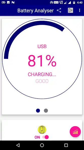 Play Battery Saver - Charger  Battery Analyser! as an online game Battery Saver - Charger  Battery Analyser! with UptoPlay