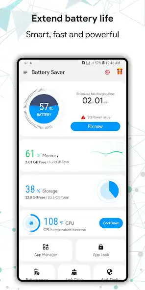 Play Battery Saver - Super Cleaner  and enjoy Battery Saver - Super Cleaner with UptoPlay