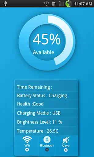 Play Battery Status Widget