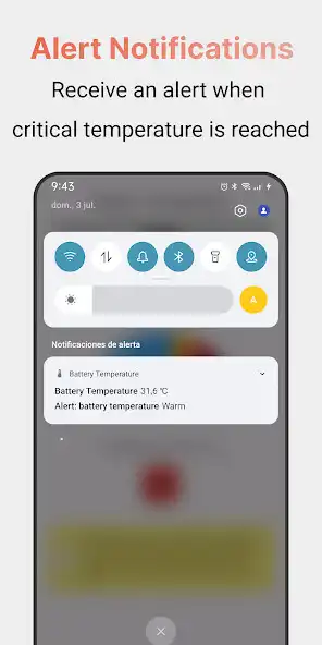 Play Battery Temperature Alert as an online game Battery Temperature Alert with UptoPlay