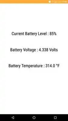 Play Battery Voltage Play Battery Voltage