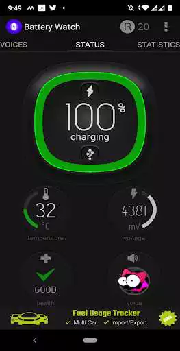 Play Battery Watch - Charging Alerts & Battery Health  and enjoy Battery Watch - Charging Alerts & Battery Health with UptoPlay