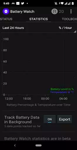 Play Battery Watch - Charging Alerts & Battery Health as an online game Battery Watch - Charging Alerts & Battery Health with UptoPlay