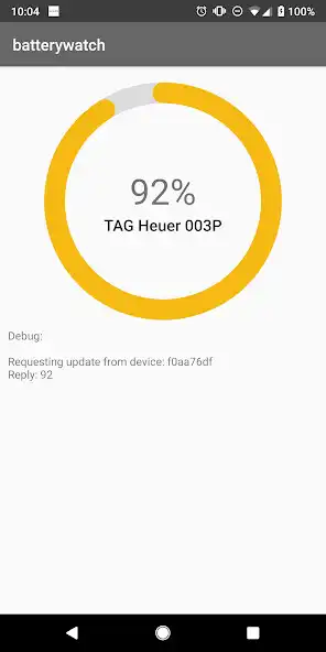 Play Battery Watch - WearOS battery tracker  and enjoy Battery Watch - WearOS battery tracker with UptoPlay