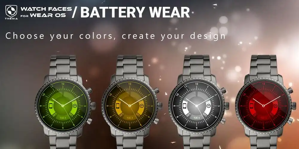 Play Battery Wear Watch Face as an online game Battery Wear Watch Face with UptoPlay