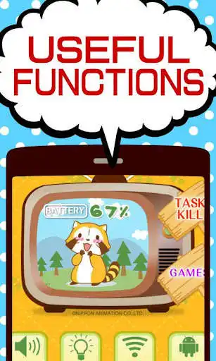 Play Battery widget Araiguma-rascal  and enjoy Battery widget Araiguma-rascal with UptoPlay
