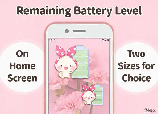 Play Battery Widget Mochizukin-chan as an online game Battery Widget Mochizukin-chan with UptoPlay