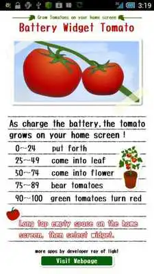 Play BatteryWidgetTomato