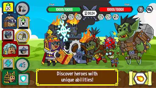 Play Battle Castle as an online game Battle Castle with UptoPlay