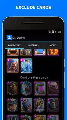 Play Battle decks for Clash Royale