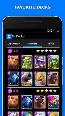 Play Battle decks for Clash Royale