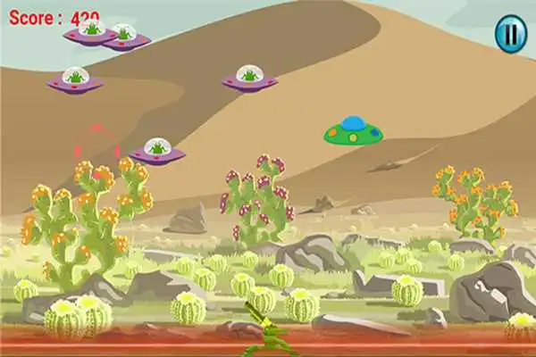 Play Battle For Earth : Alien Shooter