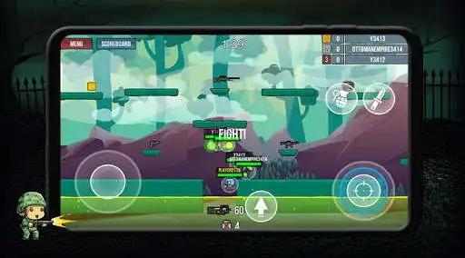 Play Battle Forest Adventure as an online game Battle Forest Adventure with UptoPlay